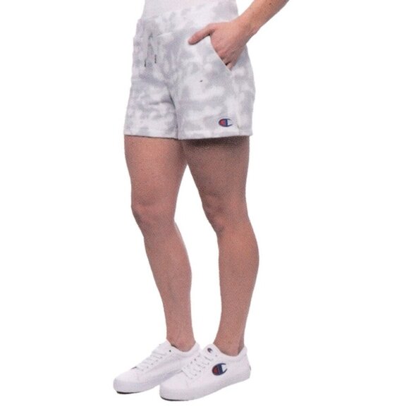 Champion Pants - Champion Camo Athletic Retro 90s Lounge Cotton Shorts XL